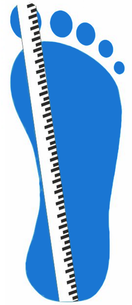 Как измерить длину стопы