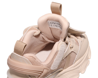 Детские кроссовки, застёжка-велькро/шнурки - E17802