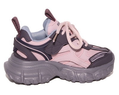Детские кроссовки, застёжка-велькро/шнурки - E17920